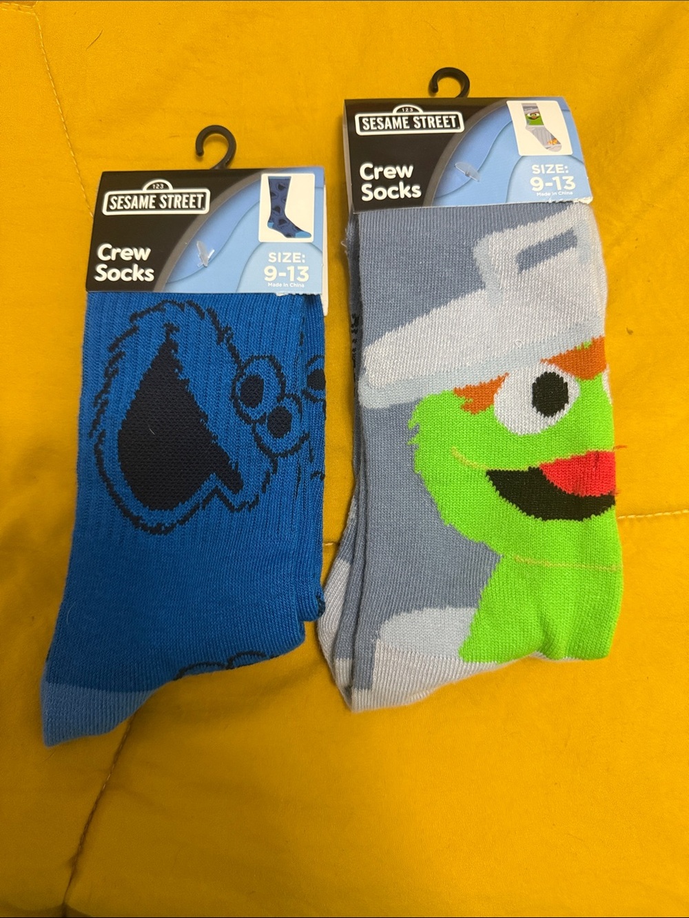 Sesame Street Theamed Crew Socks